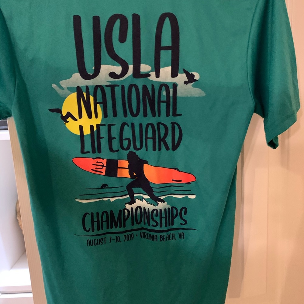 Dry fit lifeguard championship T-shirt